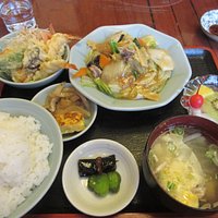 八宝菜定食