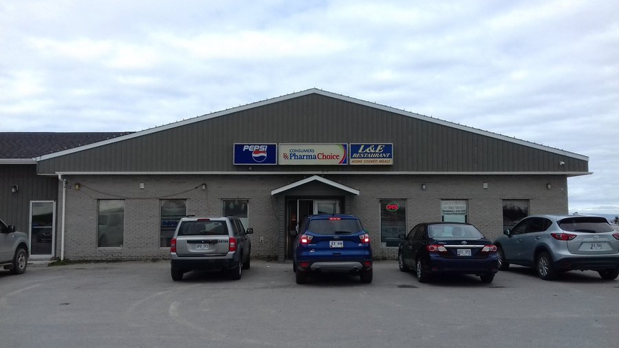 Outside - L&E Restaurant - Flowers Cove, Newfoundland