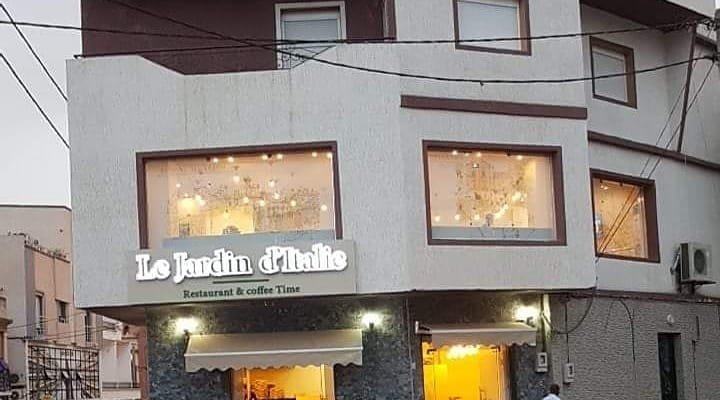 Le jardin d'Italie. 