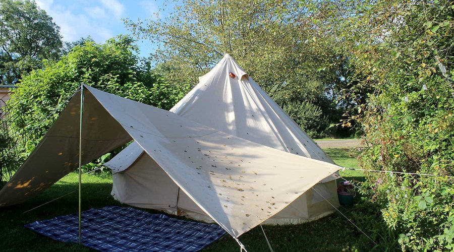 tent pitch