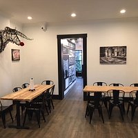 One of the dining areas. This was the second day they were open. You will NOT see empty tables at any time any more!