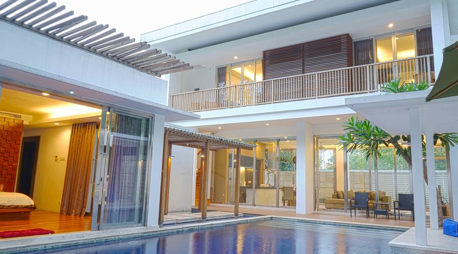 Overview of Private Villa.