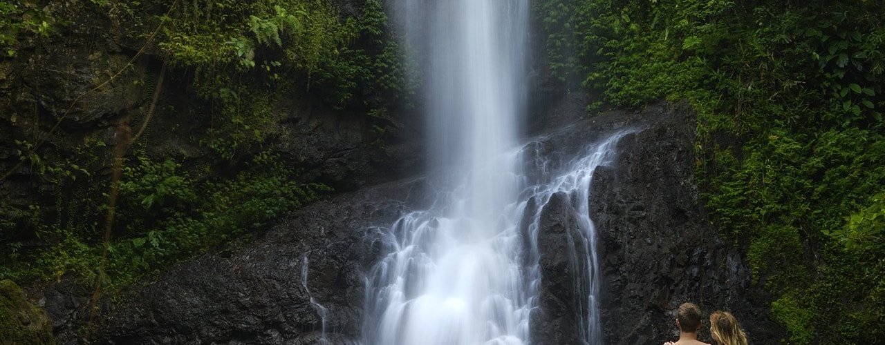 Waterfalls in the Solomon Islands