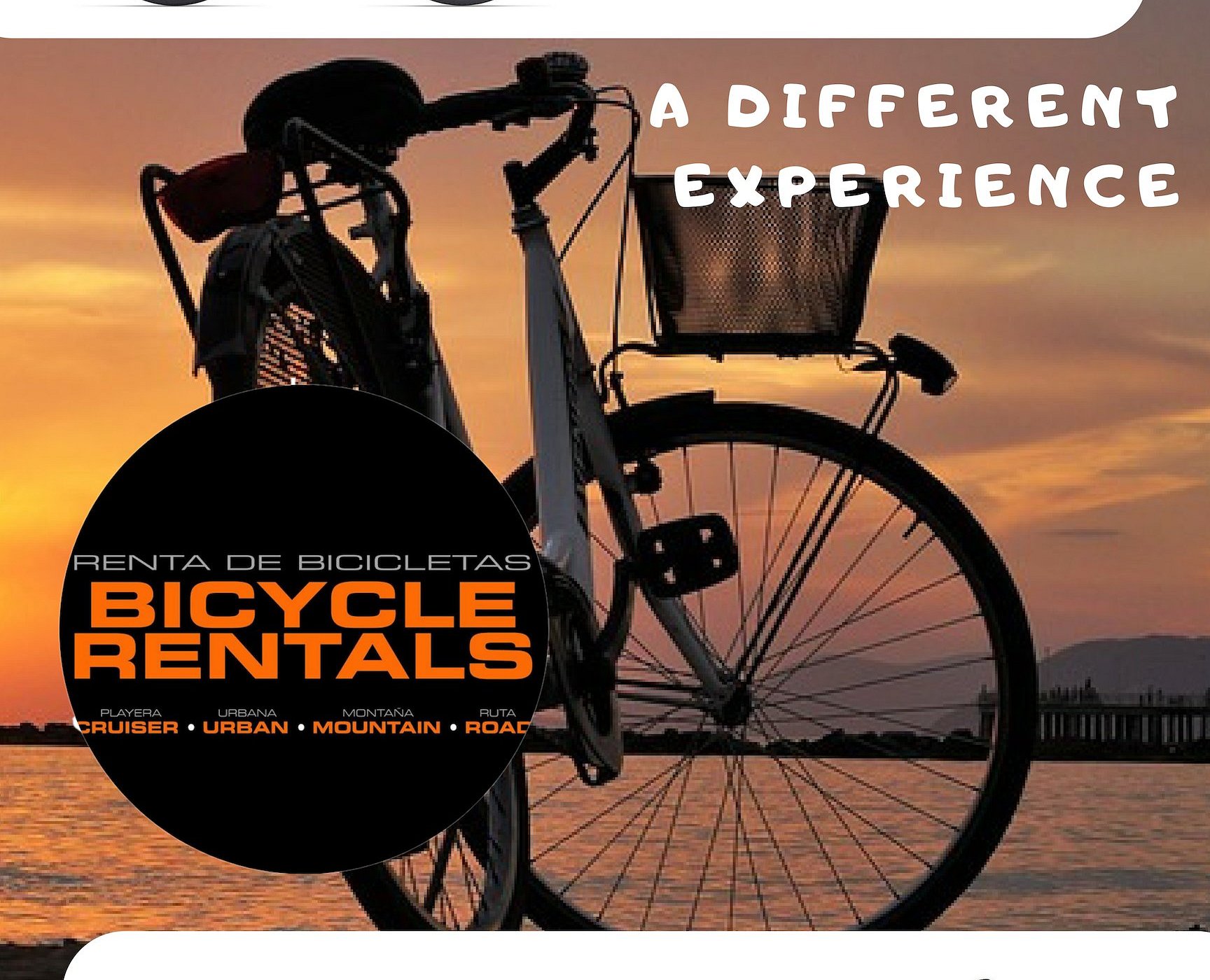 cancun rental bicycle shop