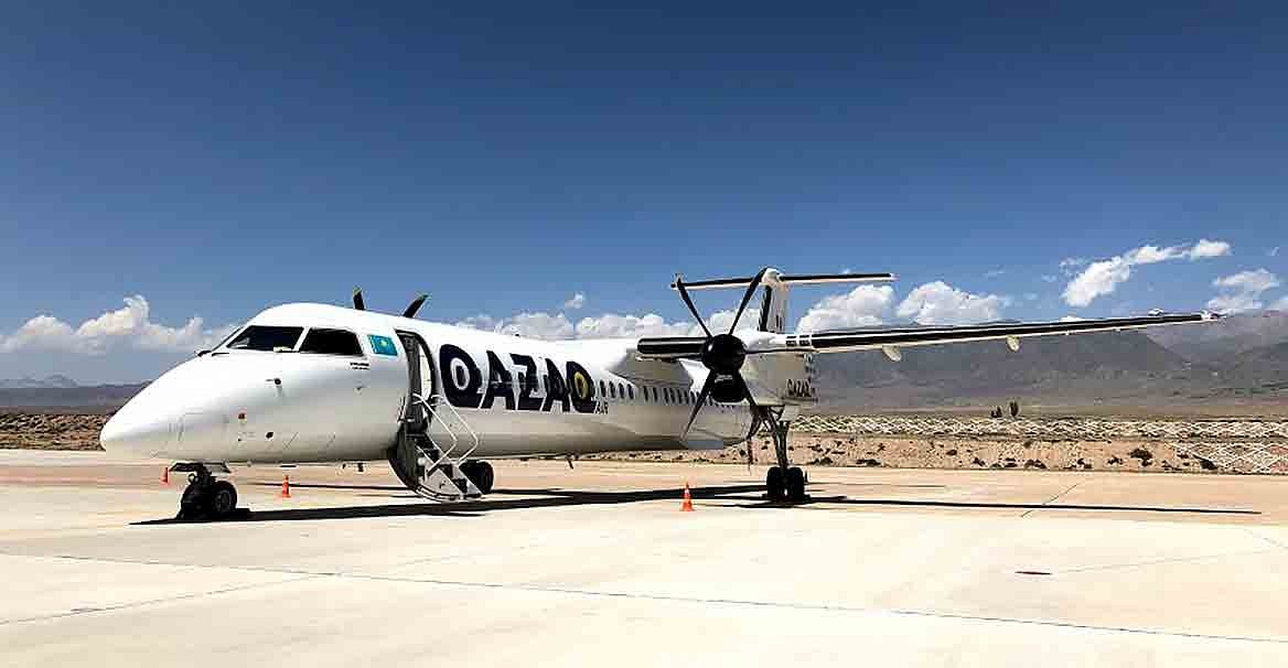 Казахэйр. Qazaq Air. Qazaq Air салон.