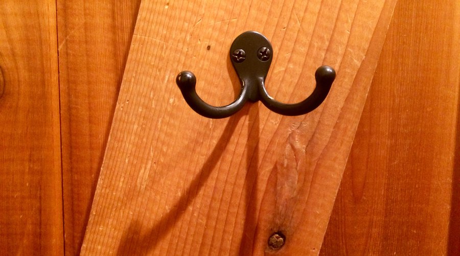 Octopus in the bathroom stall (ha!)