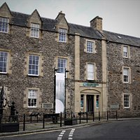 Borders Textile Towerhouse from Hawick High Street.