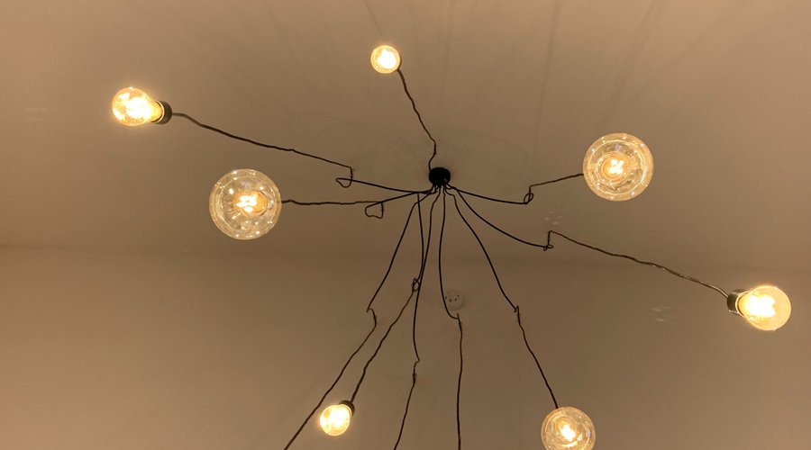 Clever lighting, makes for a lovely bar and restaurant!