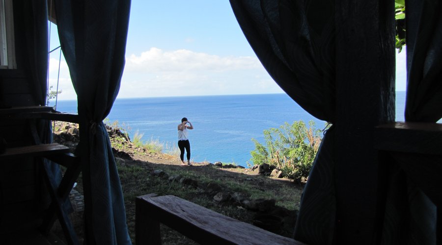 sea view from the restaurant