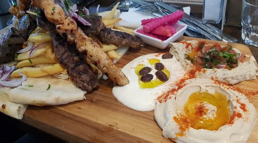 Tell travelers more an out your a share plater for two Mediterranean