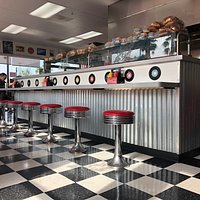 Counter of Classics Malt Shop