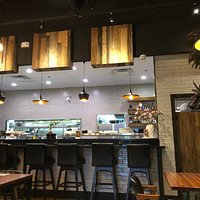 Seating at the bar