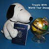Karen and World Tour Snoopy