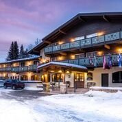 Exterior view of Tyrolean Lodge Ketchum, Idaho