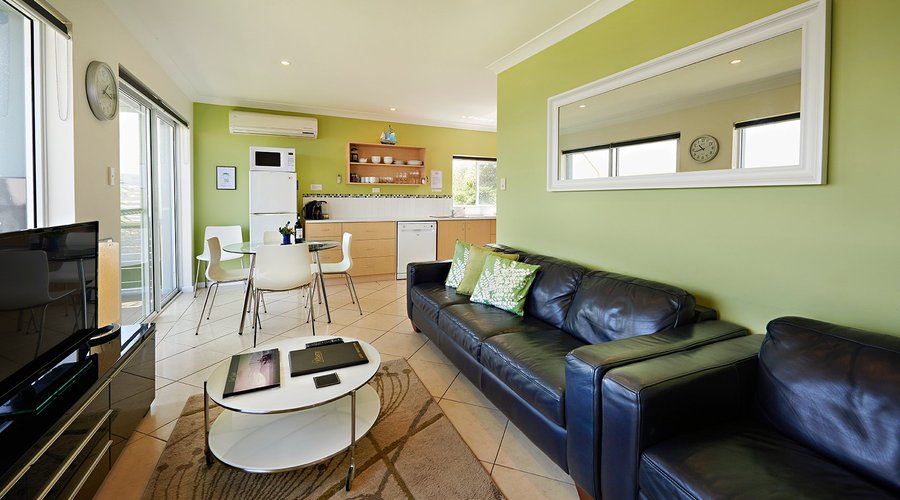 Earl Street apartment living area