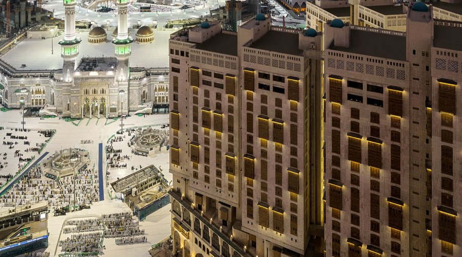 A spectacular view of The Holy Haram