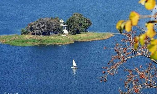 Island in the Upper Lake