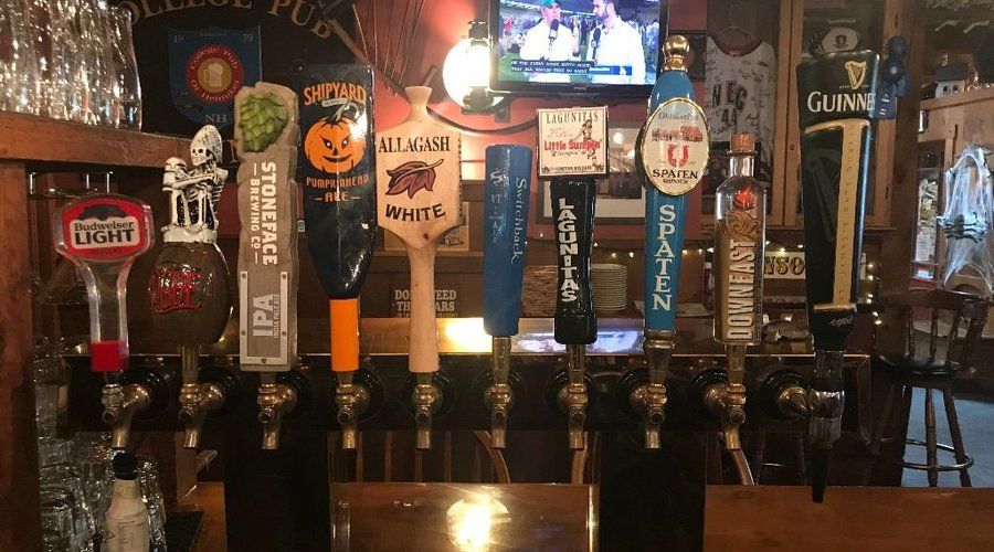 10 Draft beers, consistently rotating seasonals