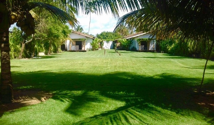 Vista para as suítes 