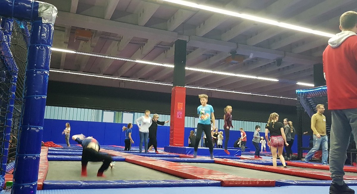 Jump'n Fly Trampolinpark (Mörfelden Walldorf) Lohnt es sich?