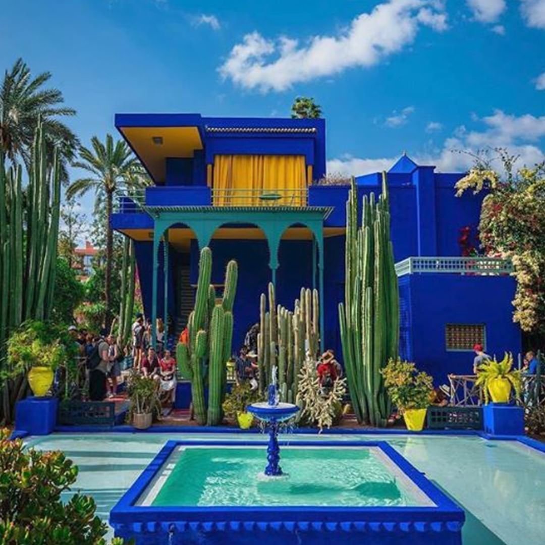 Bezoek aan Jardin Majorelle