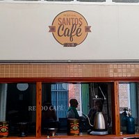 Foto da parte de preparo do café expresso