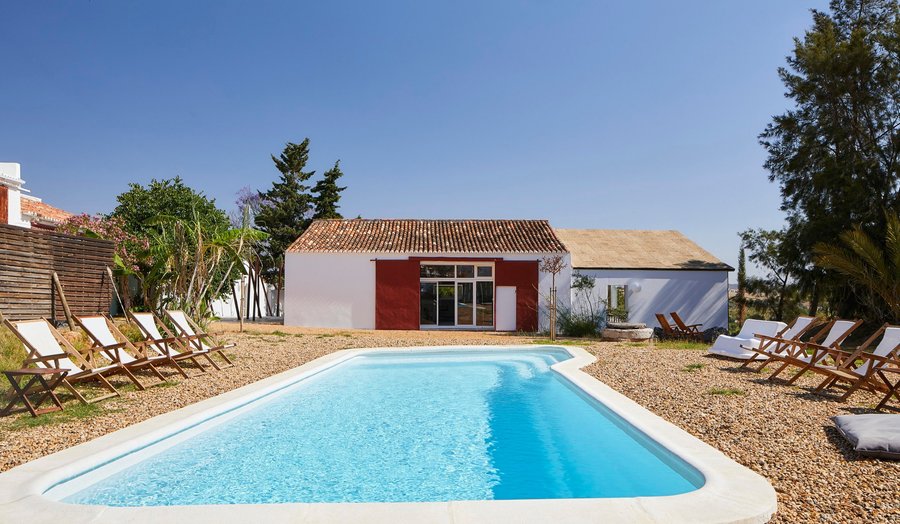 Pool and Common Room Exterior