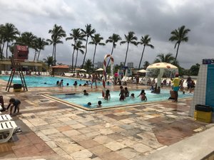 Piscina e praia