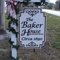 Baker House sign