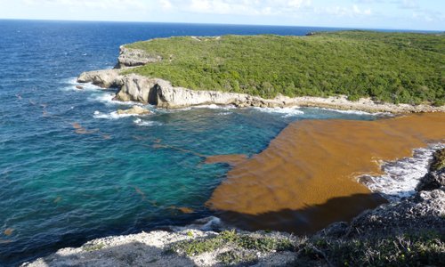 La Guadeloupe - Le lagon de la porte d'Enfer