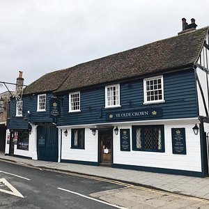 Front of the Ye olde Crown 