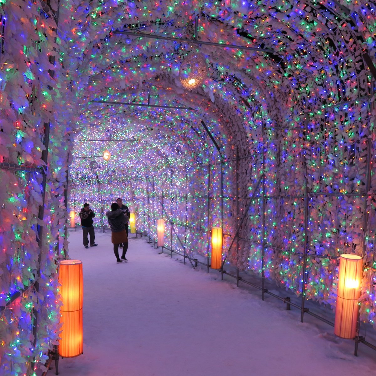 Toyako Onsen Illumination Tunnel Toyako Cho Ce Qu Il Faut Savoir