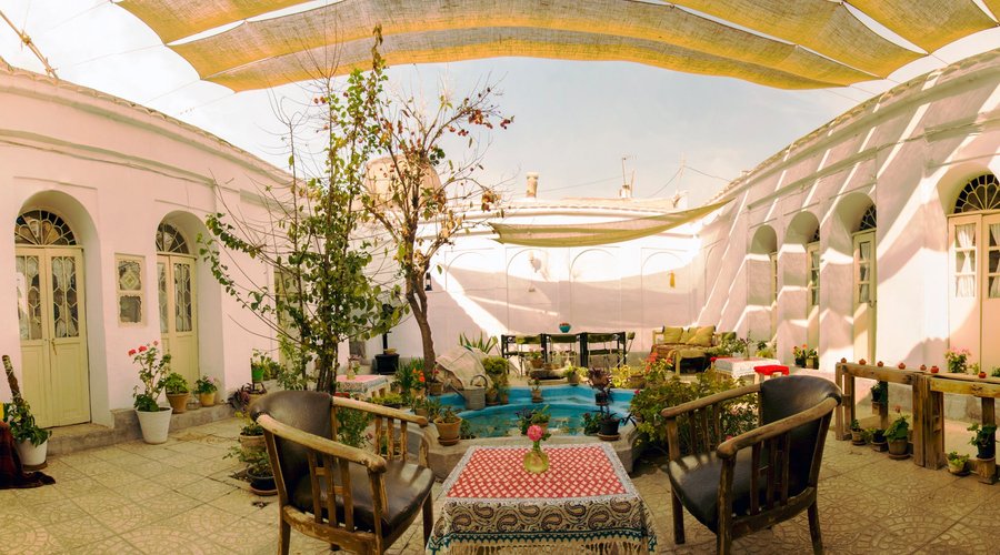 The courtyard