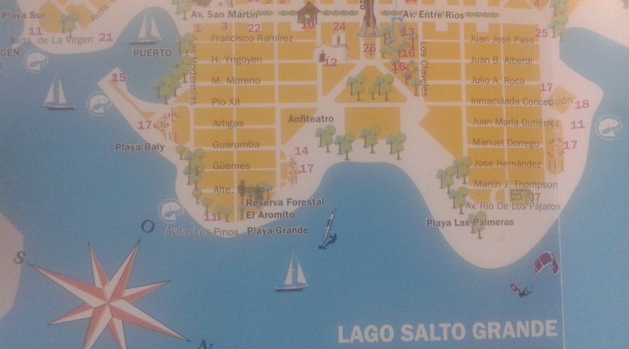 Lago Salto Grande: Plano- Federaciòn, Entre Rìos 2019.