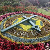 Summer 2018 Morpeth Floral Clock looking fabulous!
