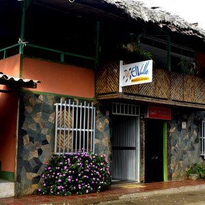Fachada de la posada