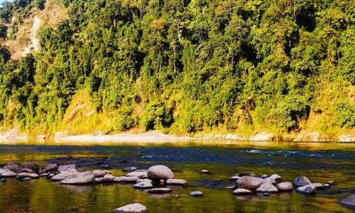 Waterfall, feel the breeze of Nature. Sukhanala, Arunachal Pradesh