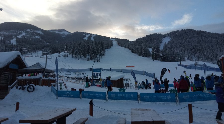 View from the room . Like I said, it is very close to ski.