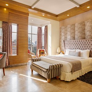 Ascott Palace Dhaka in Dhaka City, image may contain: Interior Design, Home Decor, Furniture, Bedroom
