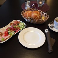 Frühstück liebevoll serviert