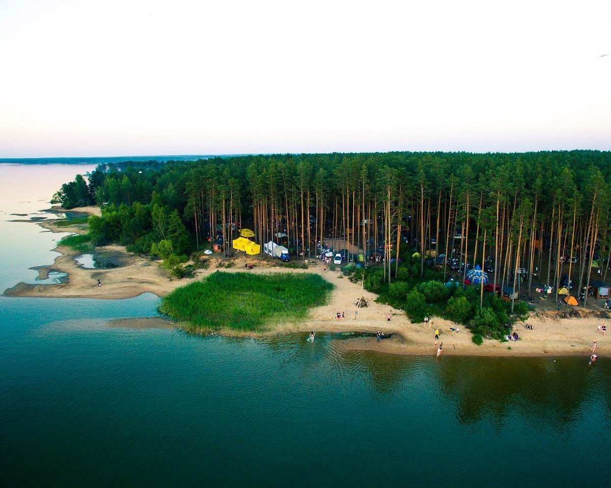 Вилейское водохранилище кемпинг