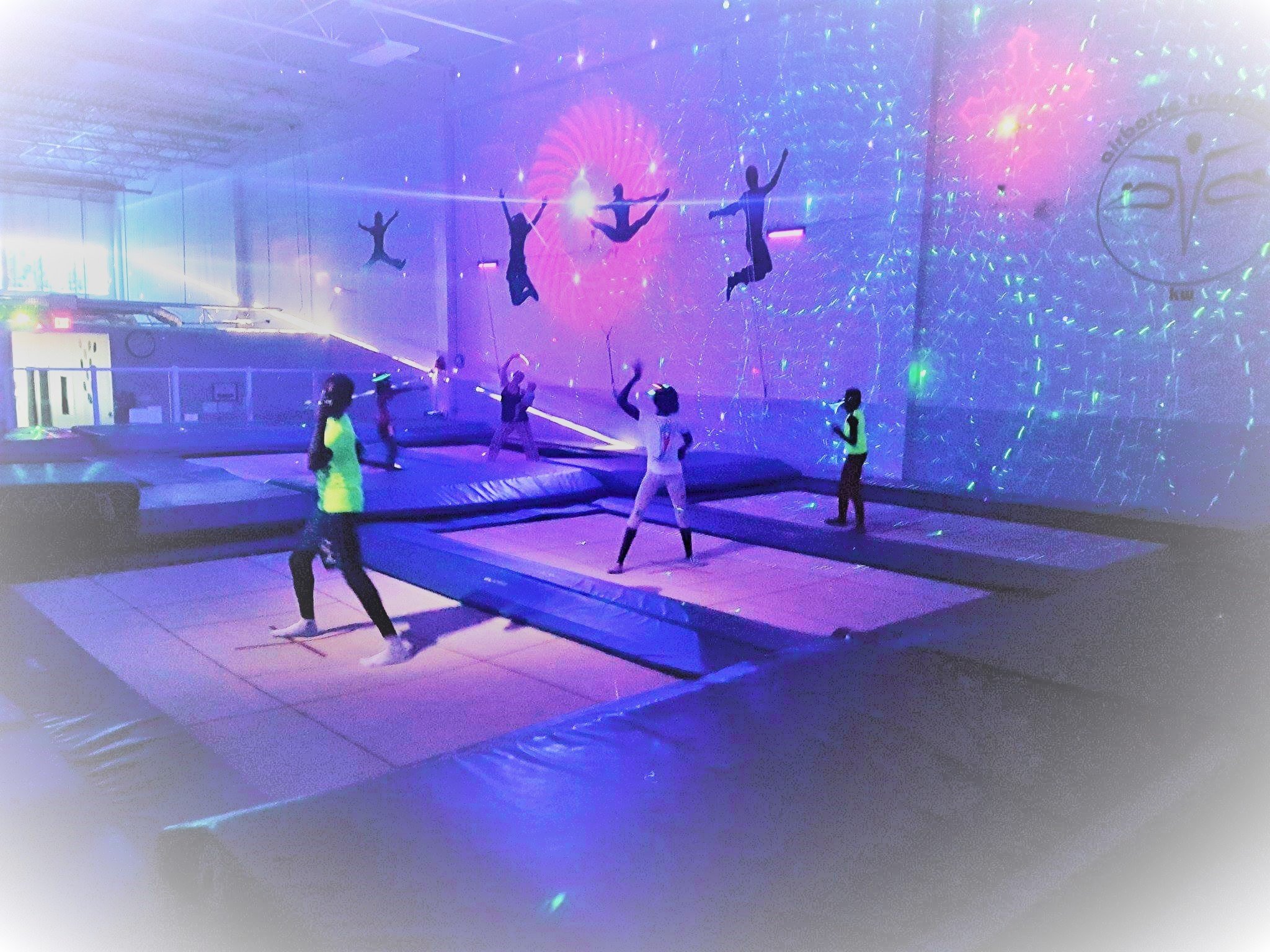 Airborne Trampoline Cambridge All You Need To Know BEFORE You Go   Gym Under Cosmic Lights 