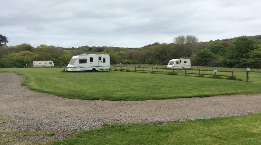 Camp site pitches