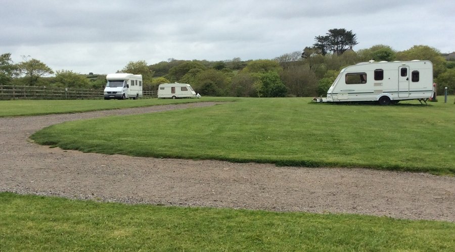 Camp site pitches