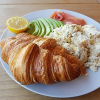 Egg Salad with Croissants
