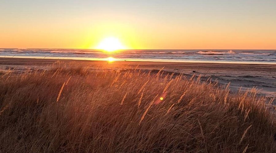 Sunset at the beach