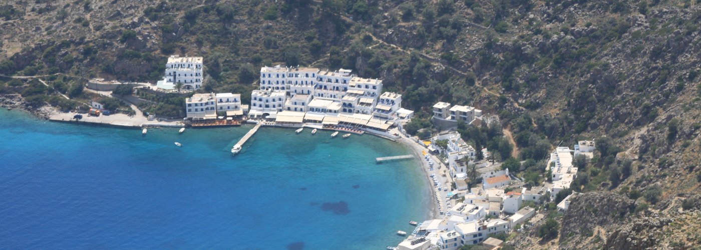 Aussicht auf Loutro