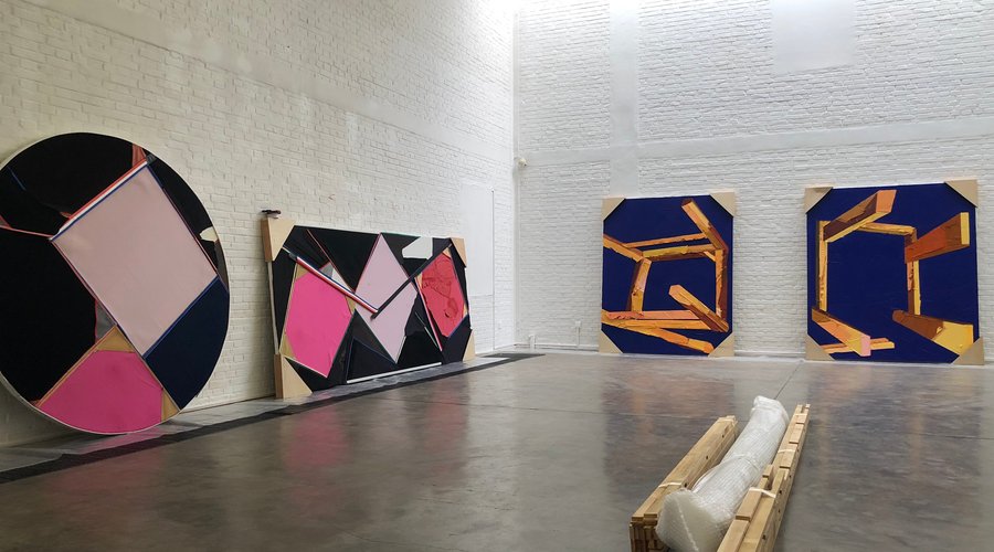 Martin Wehmer Solo Exhibition at Pékin Fine Arts gallery, Cao Changdi Art District, Beijing, China. Installation shot.
