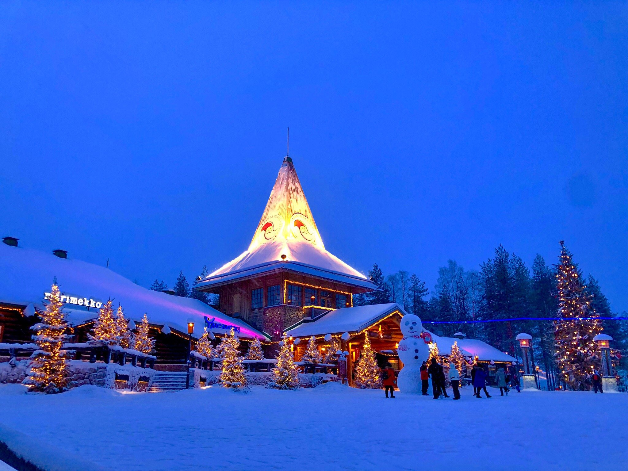 The santa shop claus village