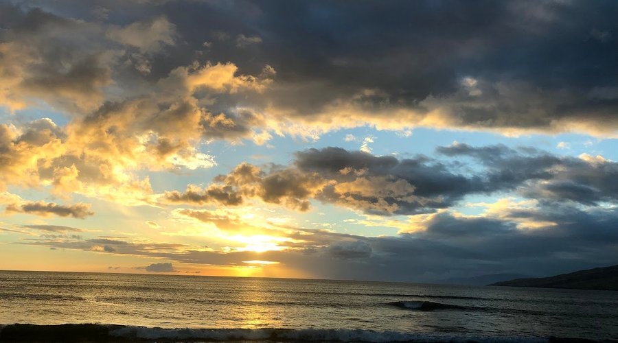 We stood on the beach at sunset. Do you remember when?